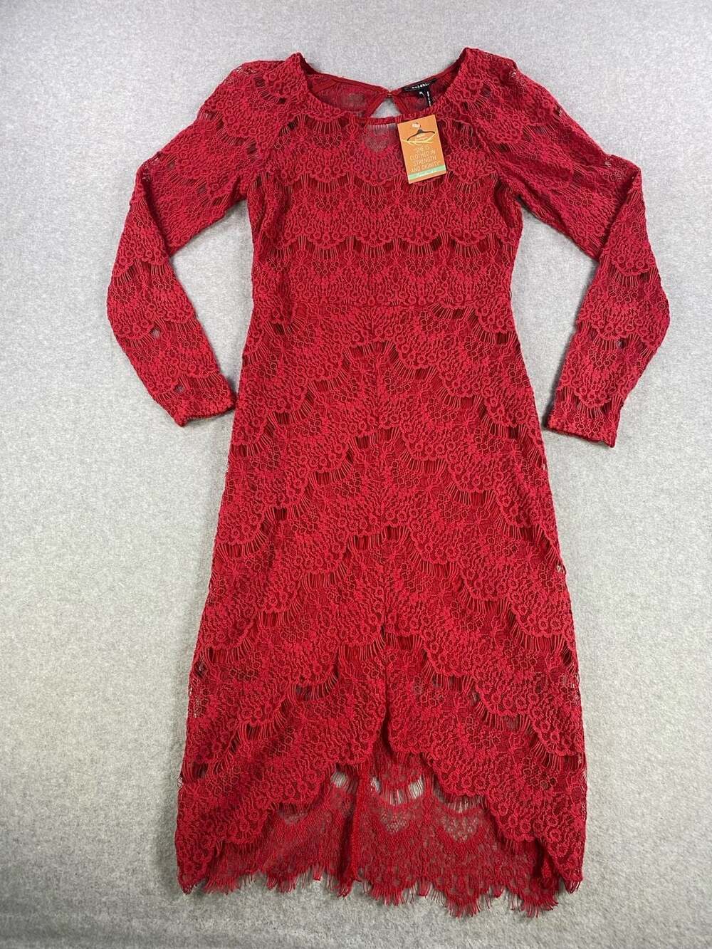 Soieblu Ruby Midi Lace Sheath Dress
